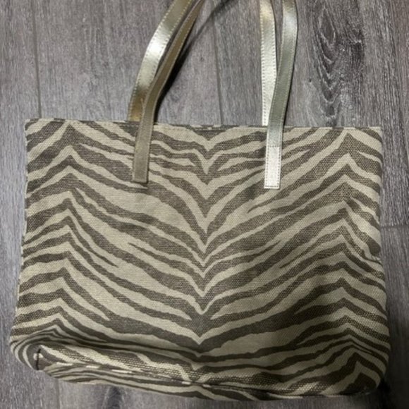 Michael Kors Animal Tiger Print Tote Shoulder Bag Purse EUC - Picture 4 of 5